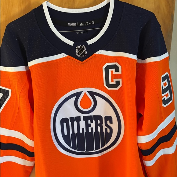 Connor McDavid Edmonton Oilers Home Jersey - Size 52